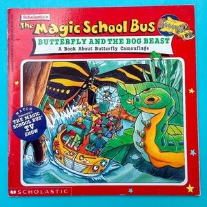 3/$15 The Magic School Bus Butterfly and the Bog Beast, Children's Book